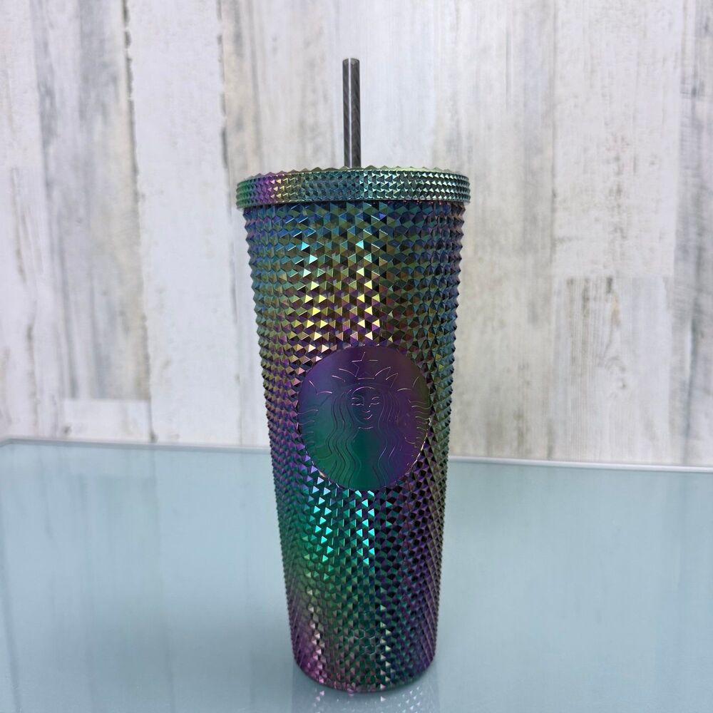 Starbucks Oil Slick Rainbow Iridescent Venti Tumbler 24oz.
Halloween